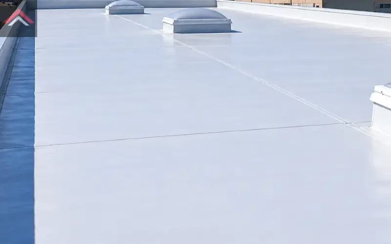 PVC flat commercial roof in Beaumont TX